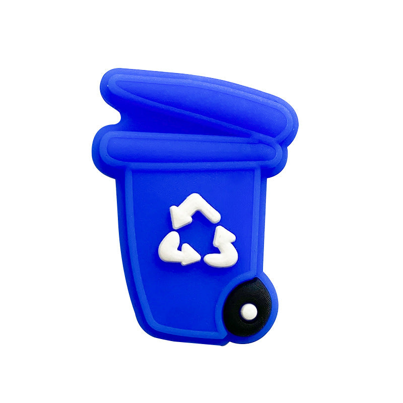 Cuentas de basura de silicona de 10pcs al por mayor